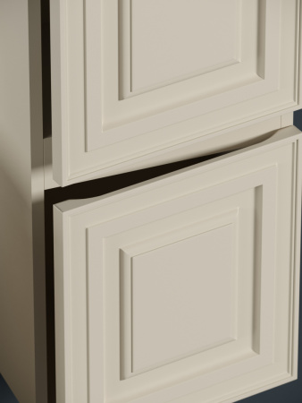 Шкаф-пенал Sancos Very PVR35RCE 40х160 подвесной цвет бежевый